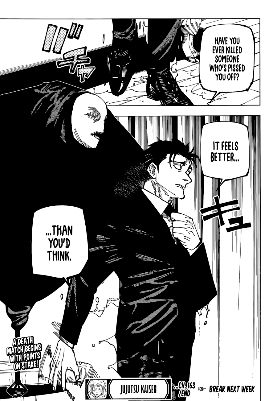 Jujutsu Kaisen, Chapter 163 image 19