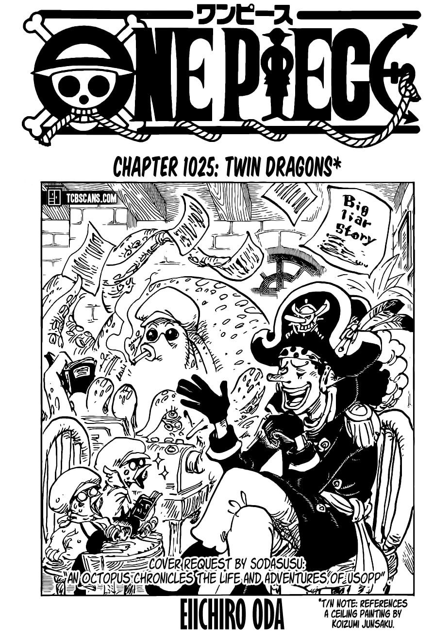 One Piece, Chapter 1025 image 01