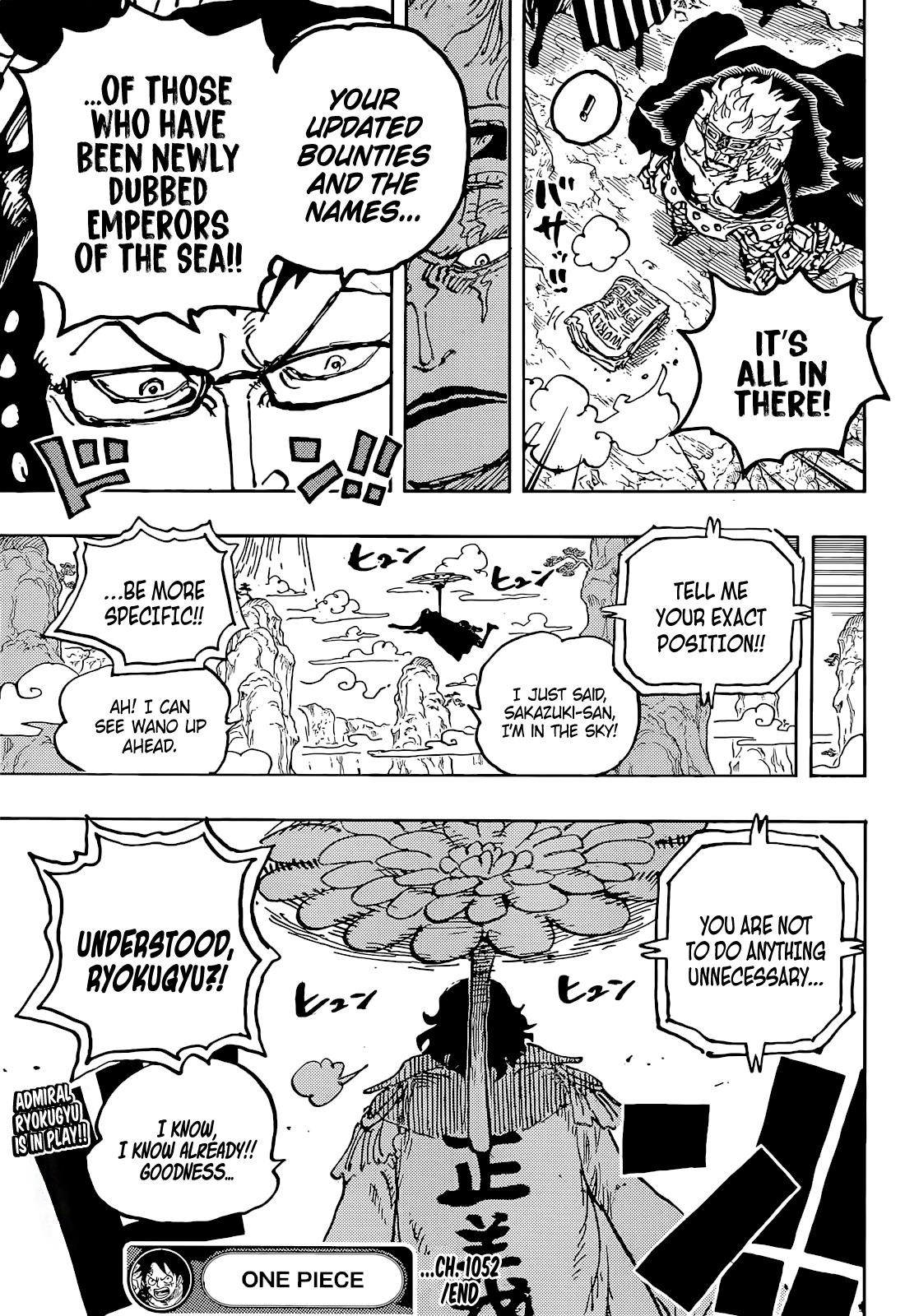 One Piece, Chapter 1052 image 15