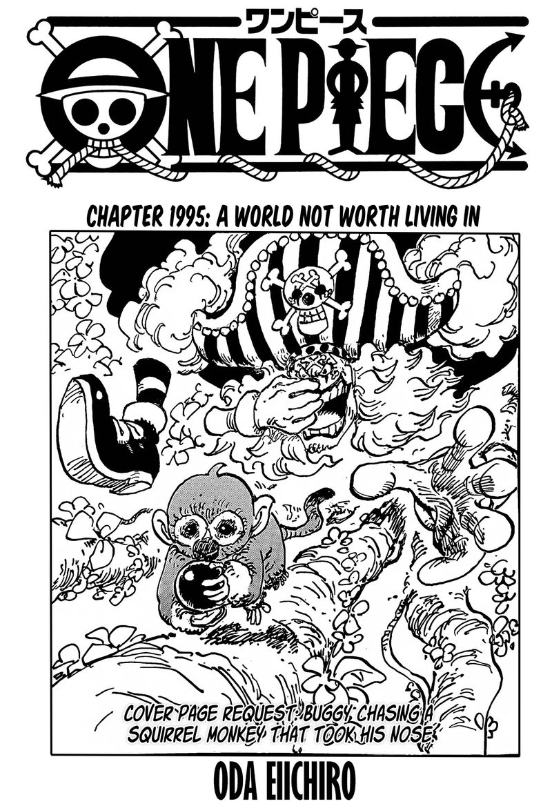 One Piece, Chapter 1095 image 01