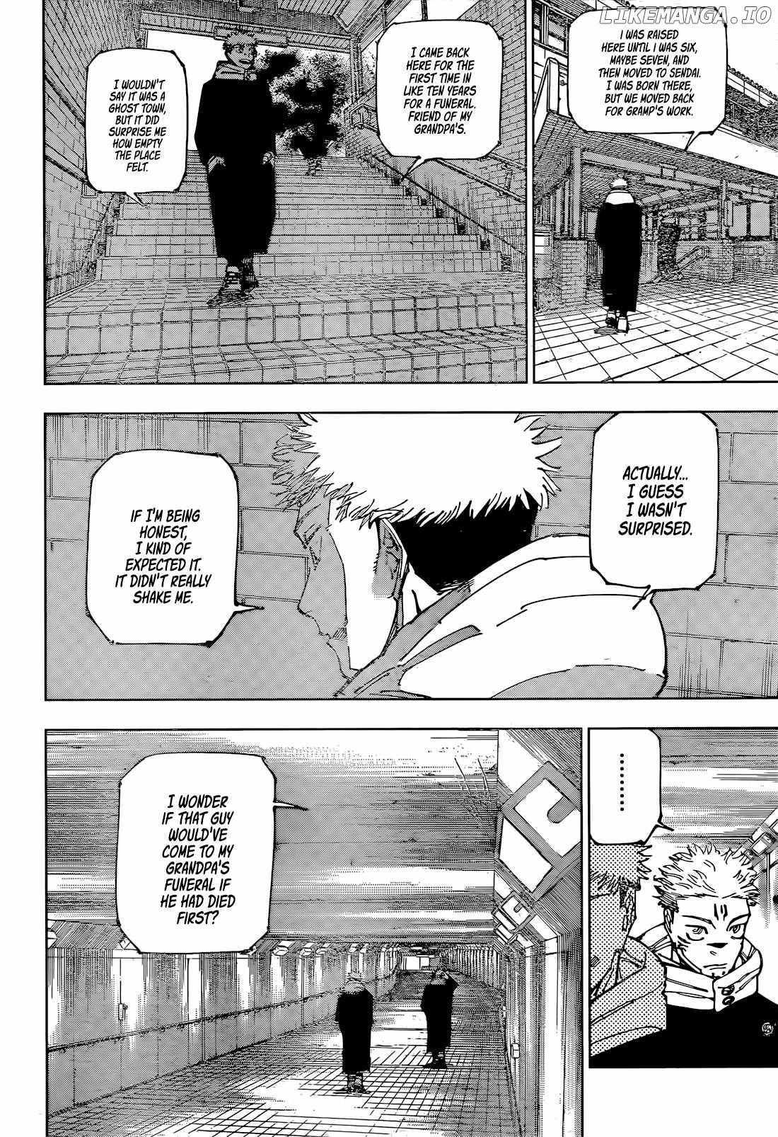 Jujutsu Kaisen, Chapter 265 image 04