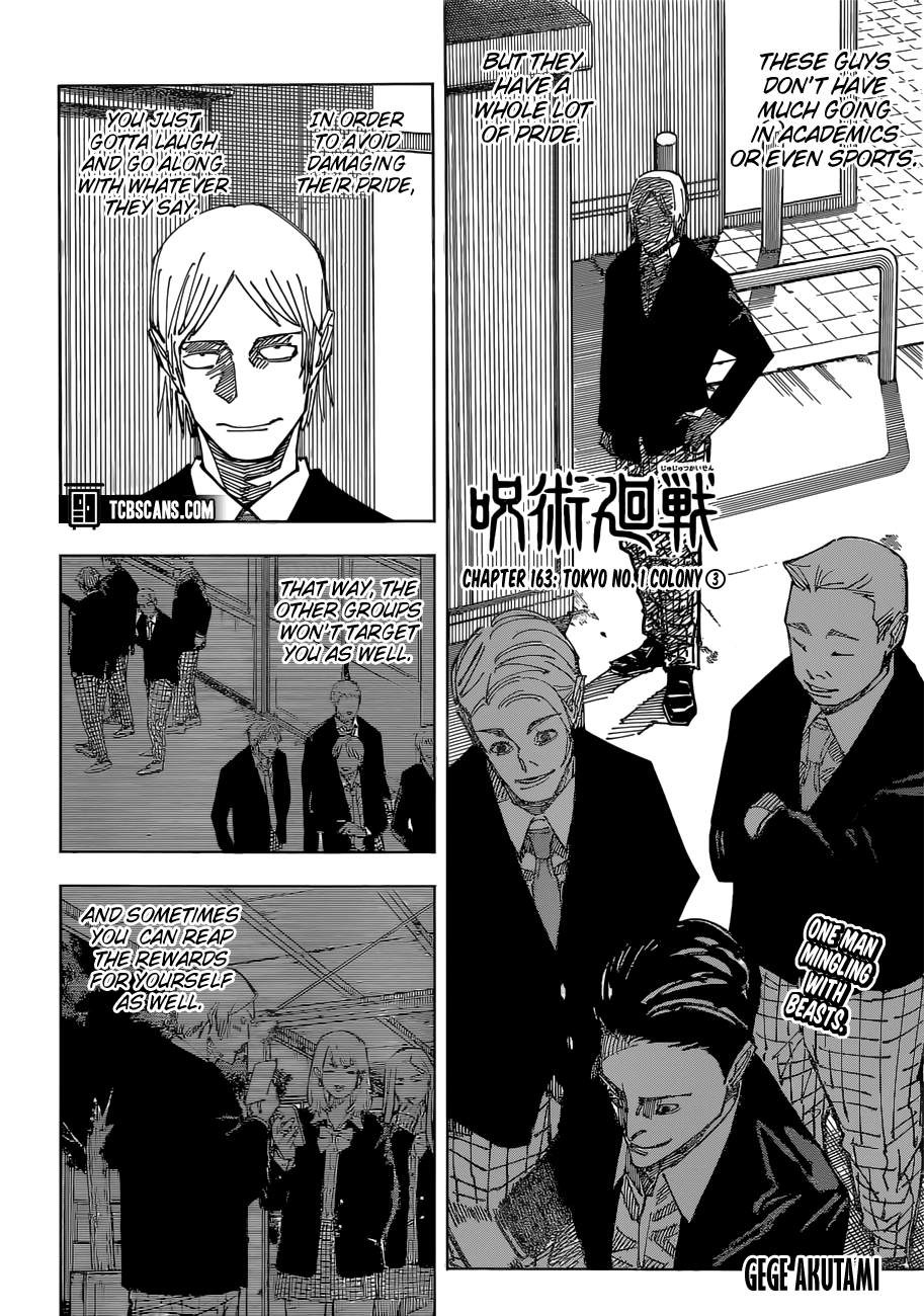 Jujutsu Kaisen, Chapter 163 image 03