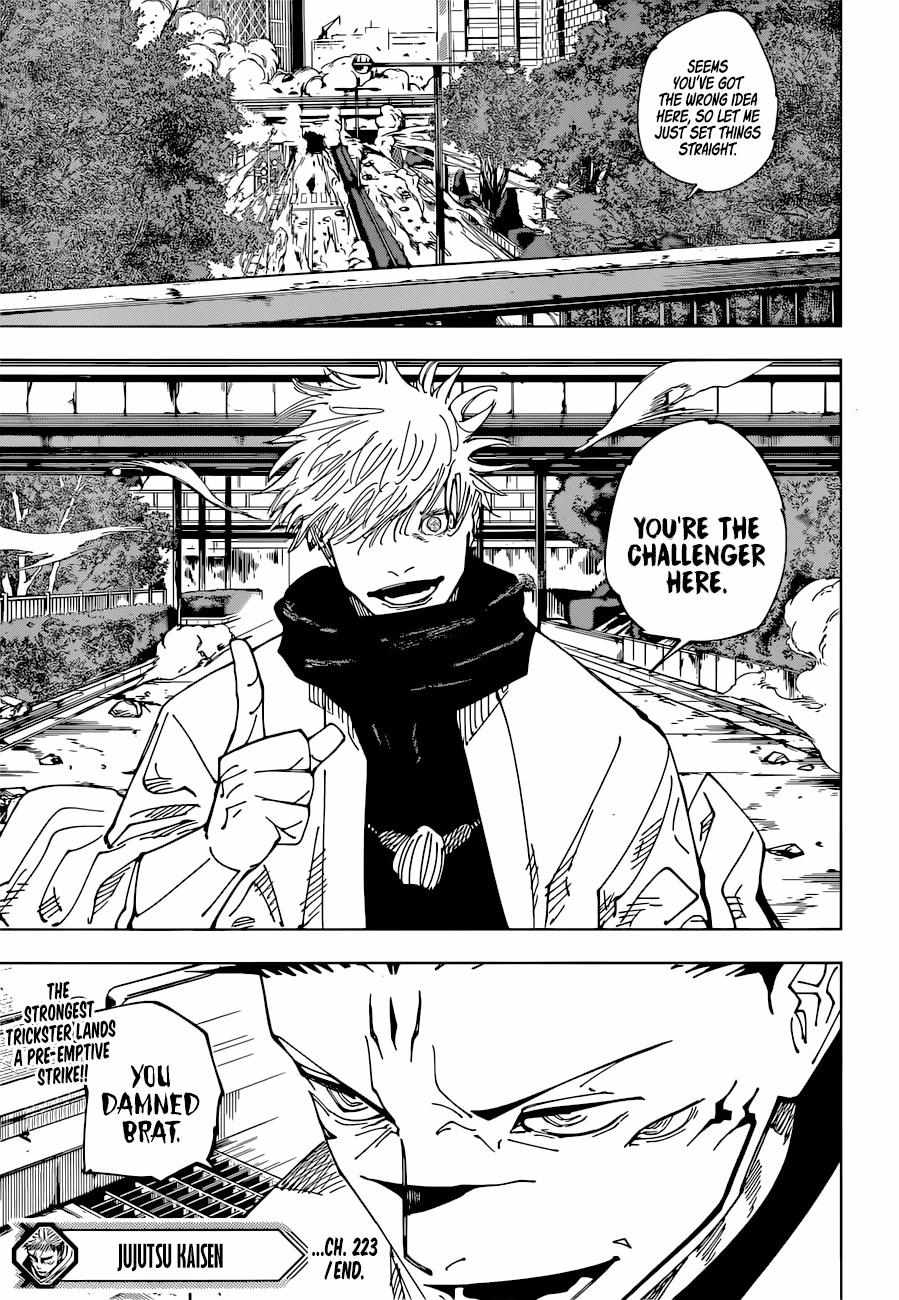 Jujutsu Kaisen, Chapter 223 image 19