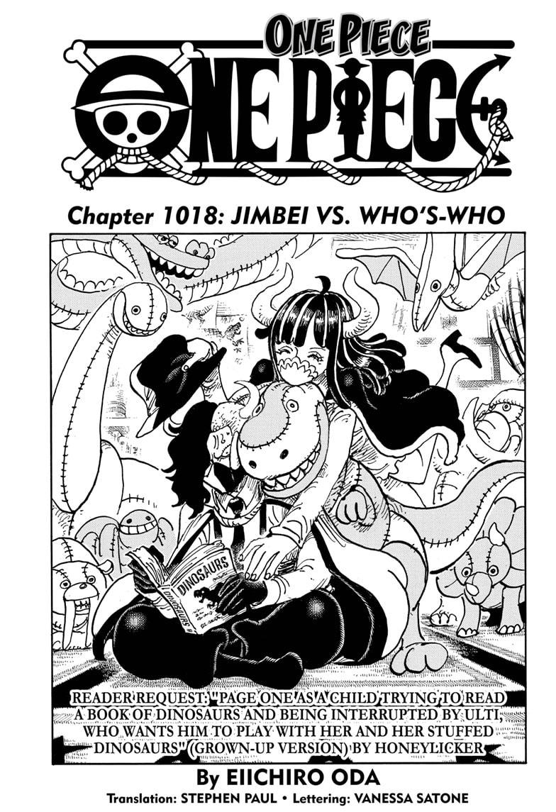 One Piece, Chapter 1018 image 01