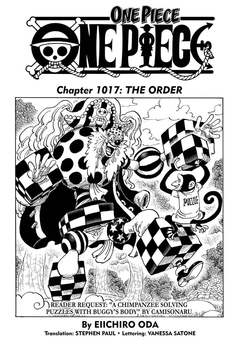 One Piece, Chapter 1017 image 01