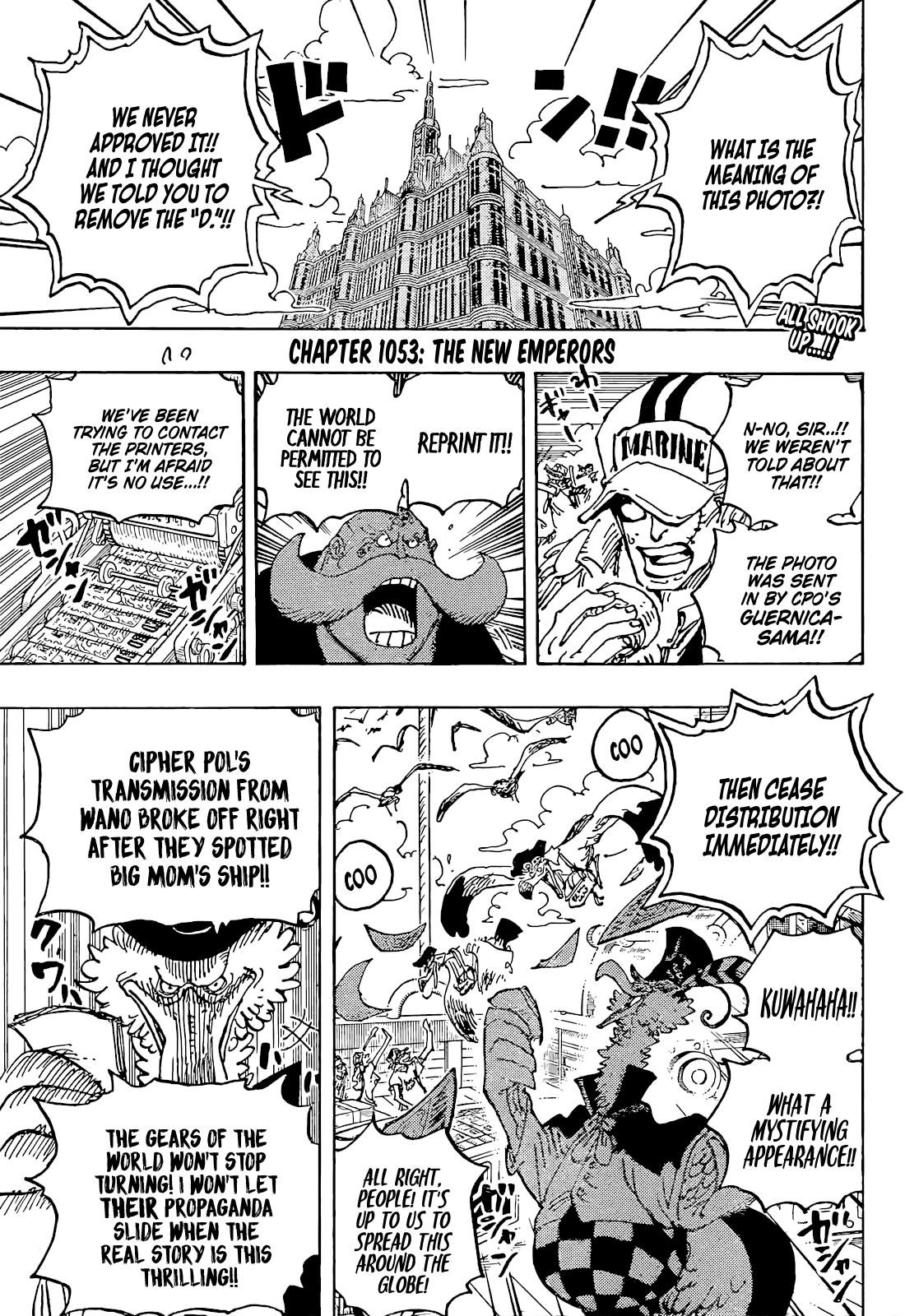 One Piece, Chapter 1053 image 03