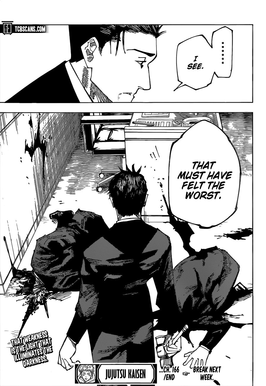 Jujutsu Kaisen, Chapter 166 image 20