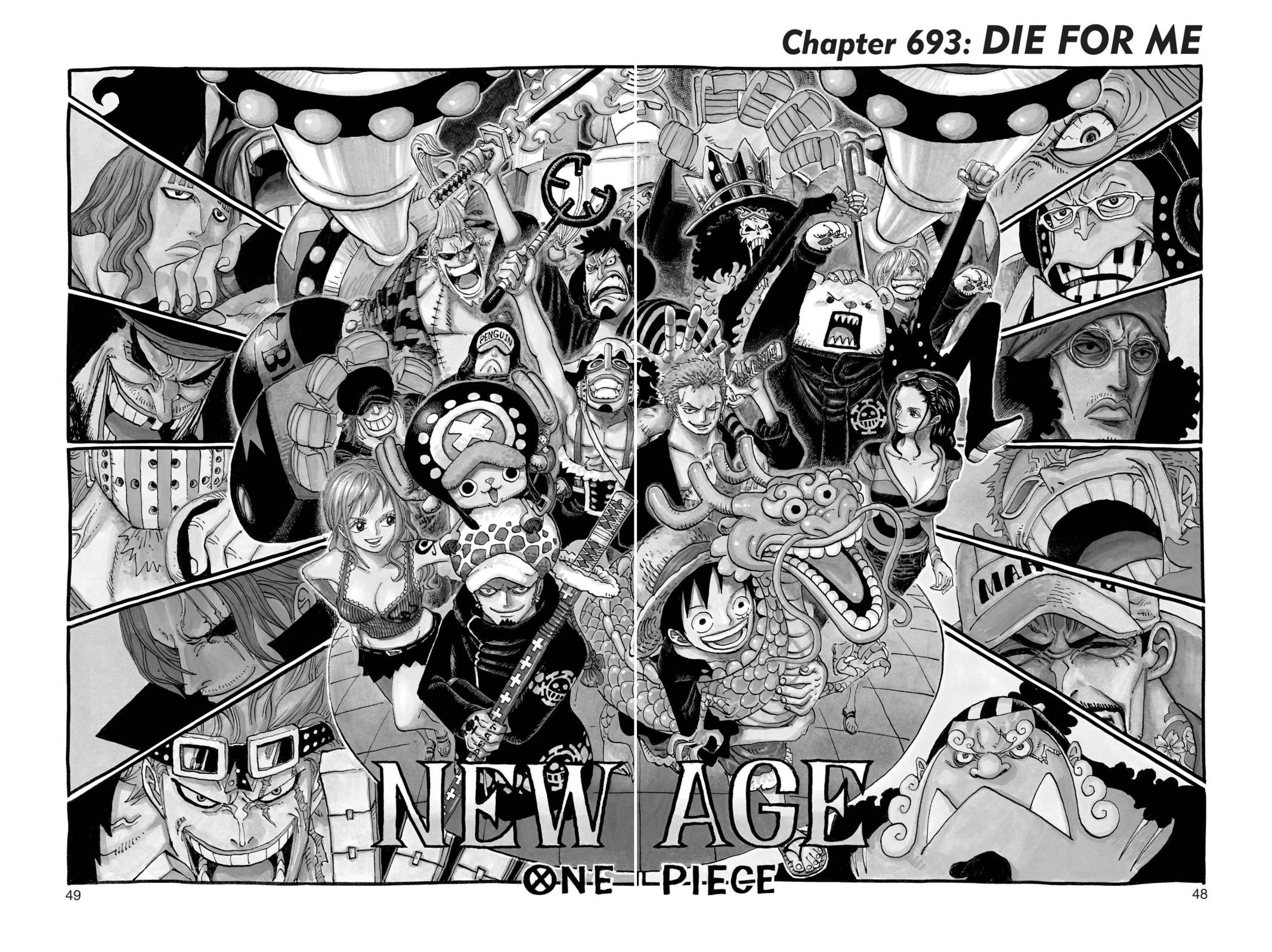 One Piece, Chapter 693 image 01