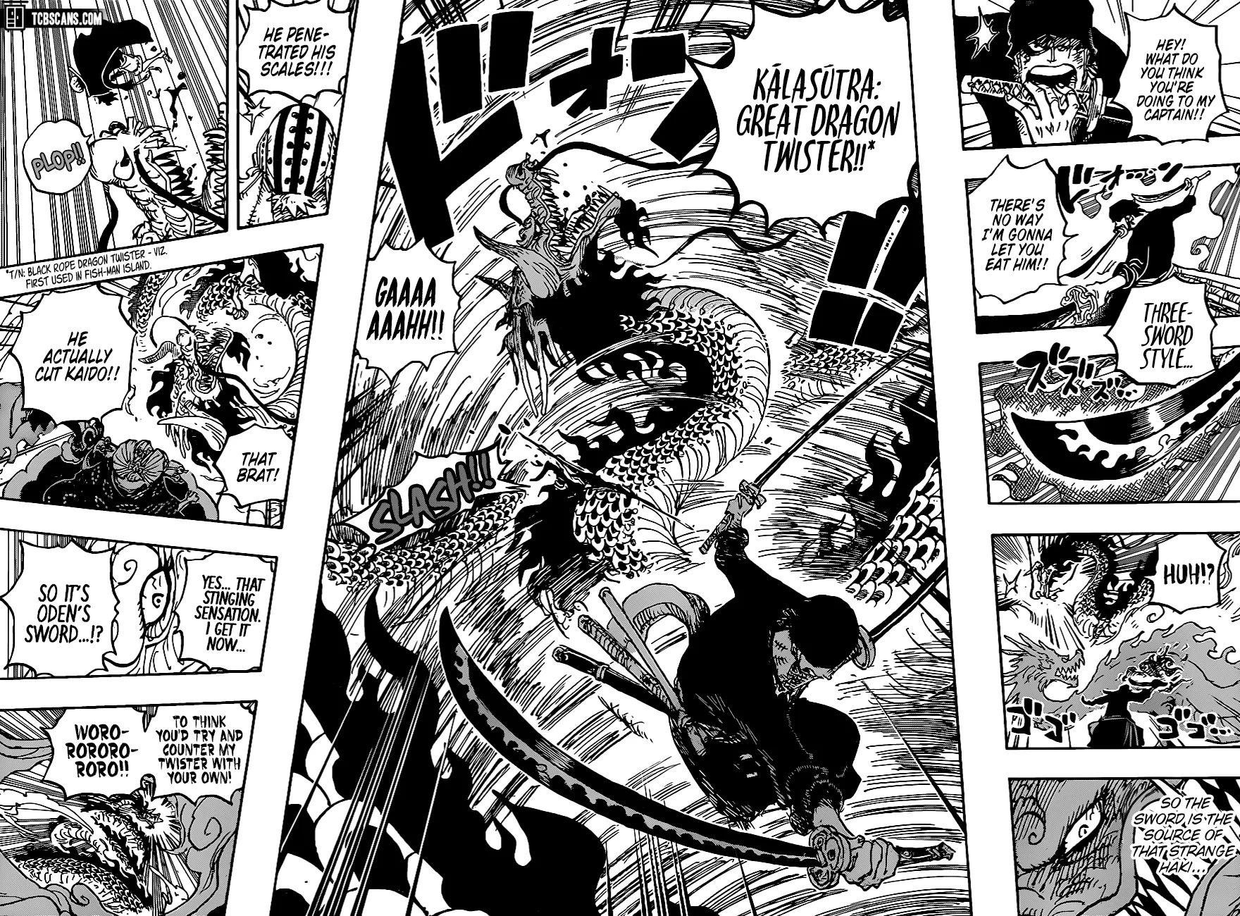 One Piece, Chapter 1003 image 08