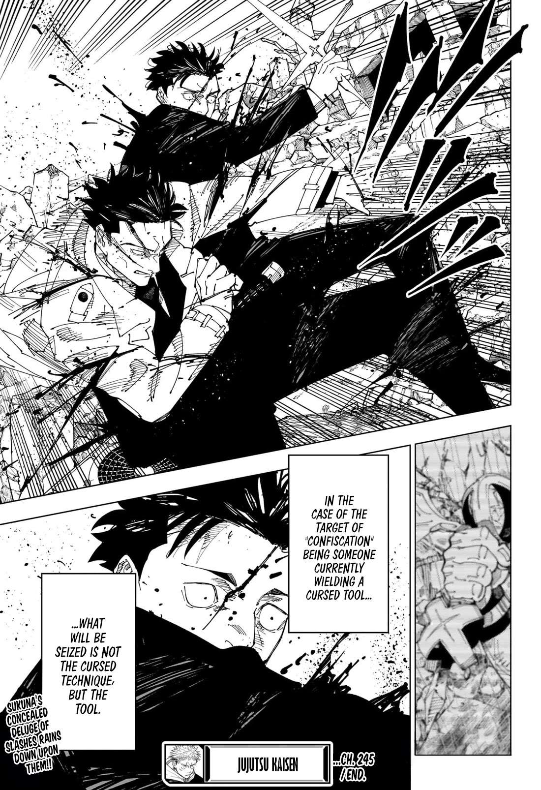 Jujutsu Kaisen, Chapter 245 image 21