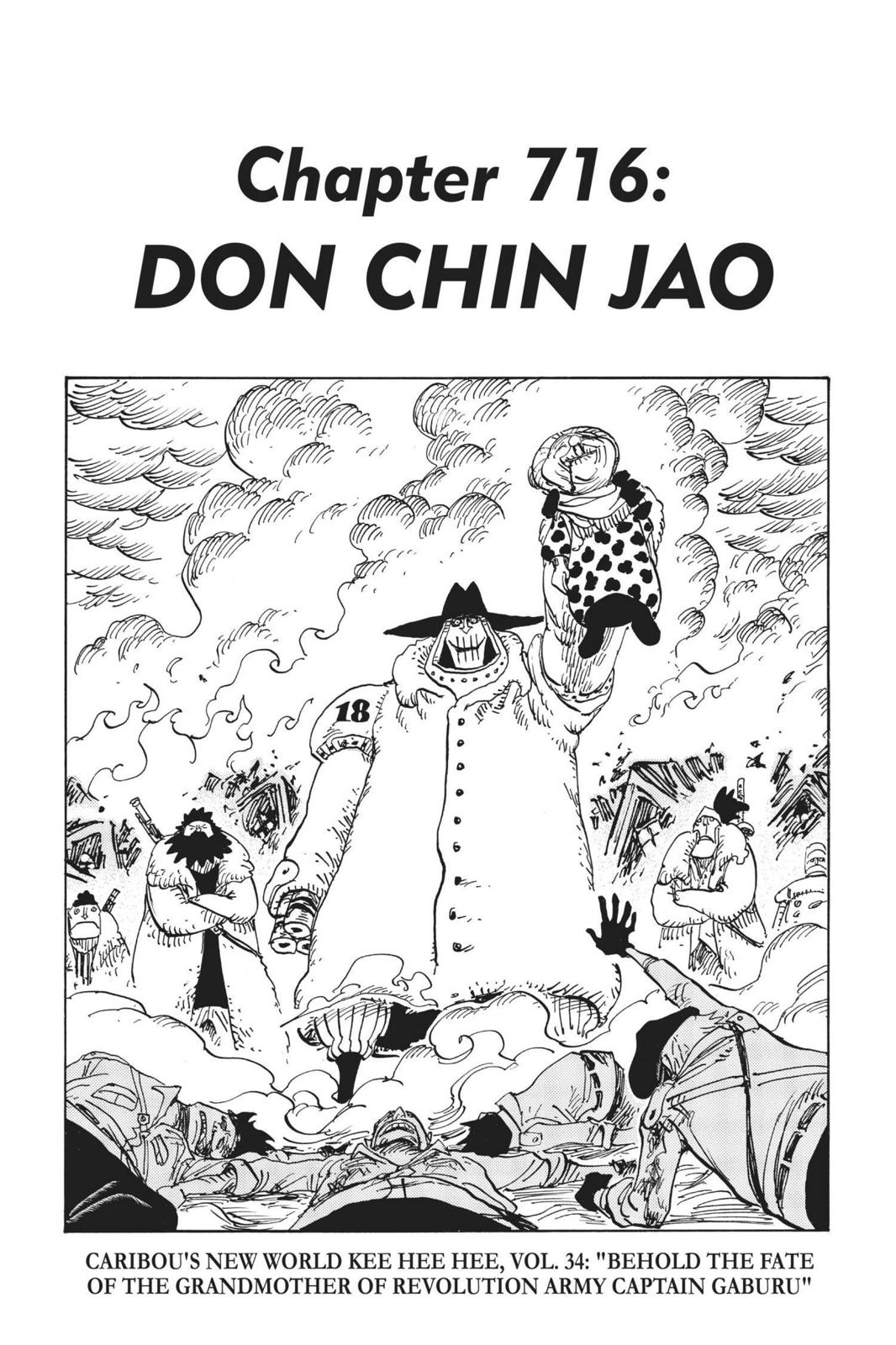 One Piece, Chapter 716 image 01