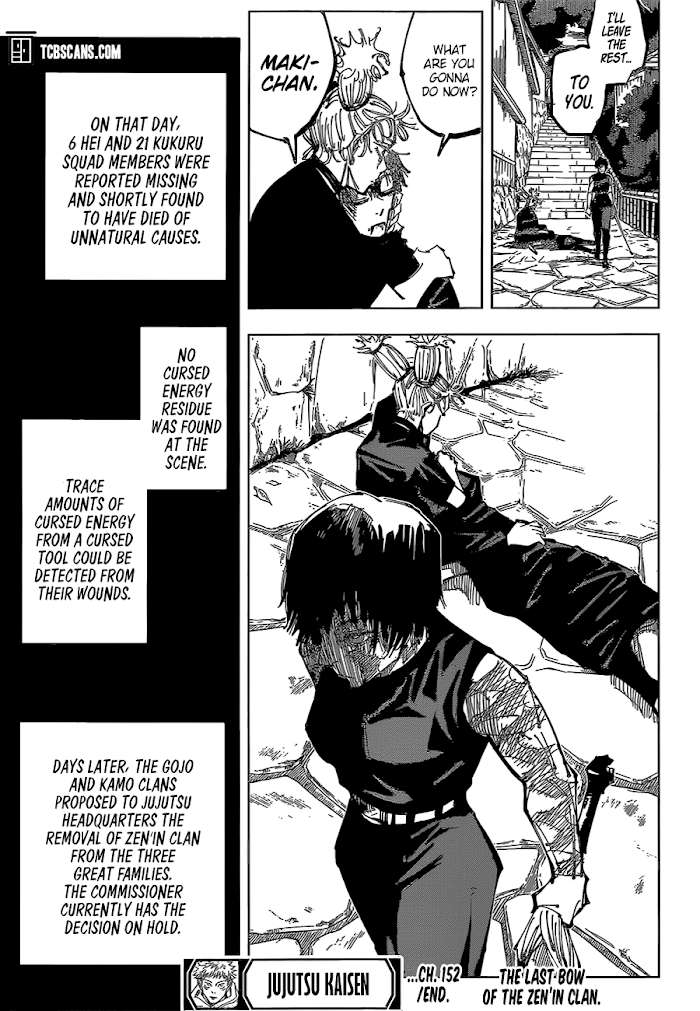 Jujutsu Kaisen, Chapter 152 image 10