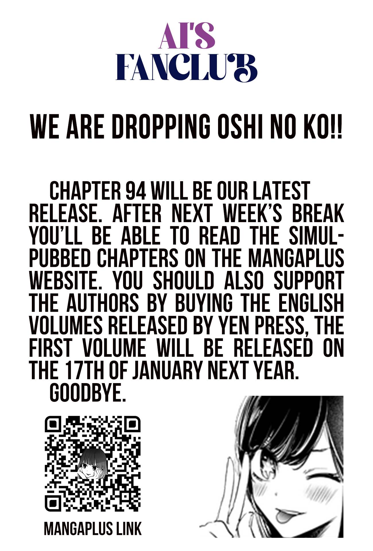 Oshi No Ko, Chapter 94 image 01