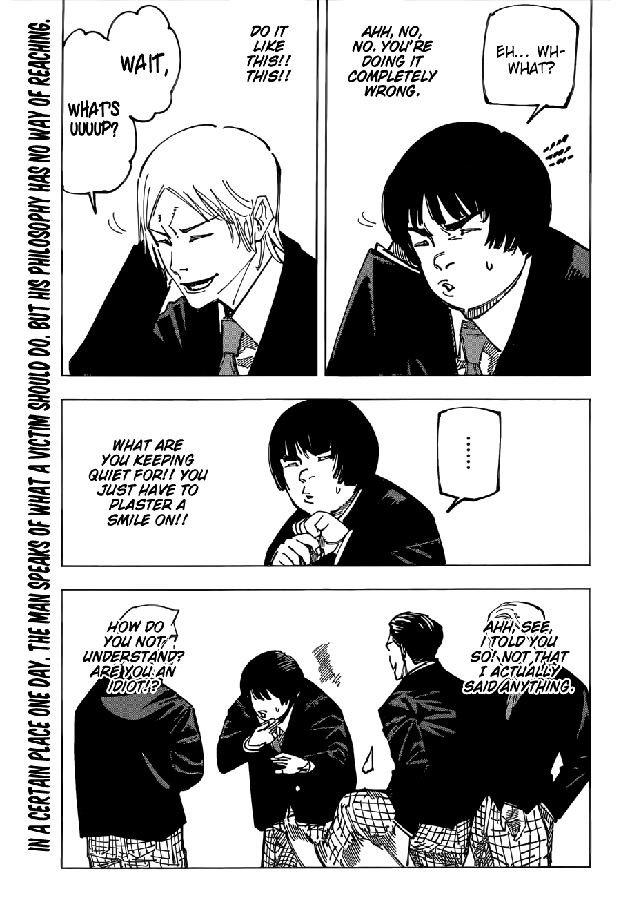 Jujutsu Kaisen, Chapter 163 image 01