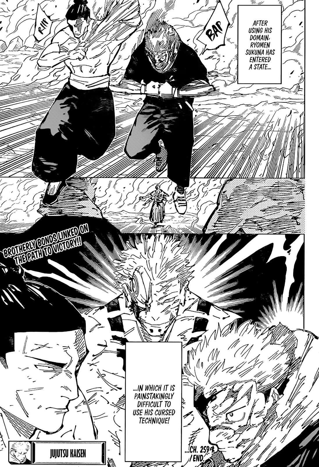 Jujutsu Kaisen, Chapter 259 image 18