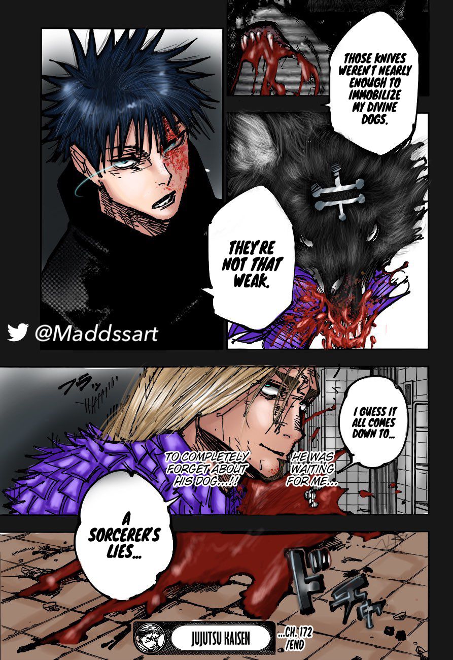 Jujutsu Kaisen, Chapter 172 image 21