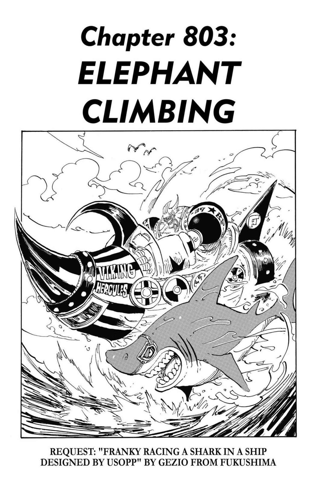 One Piece, Chapter 803 image 01