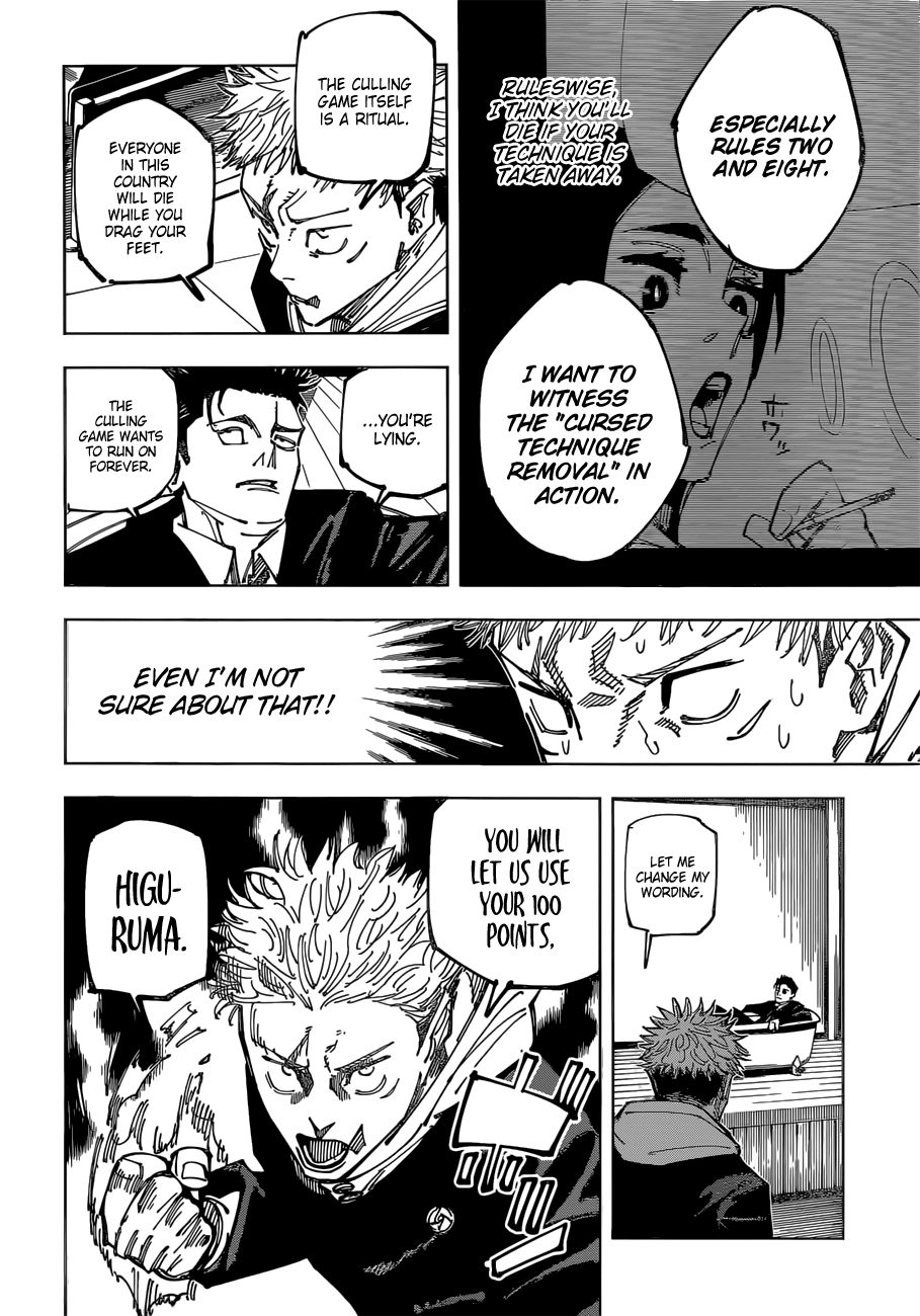 Jujutsu Kaisen, Chapter 163 image 18