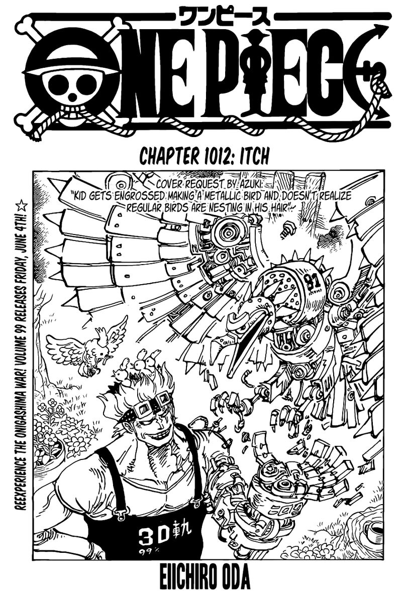 One Piece, Chapter 1012 image 01