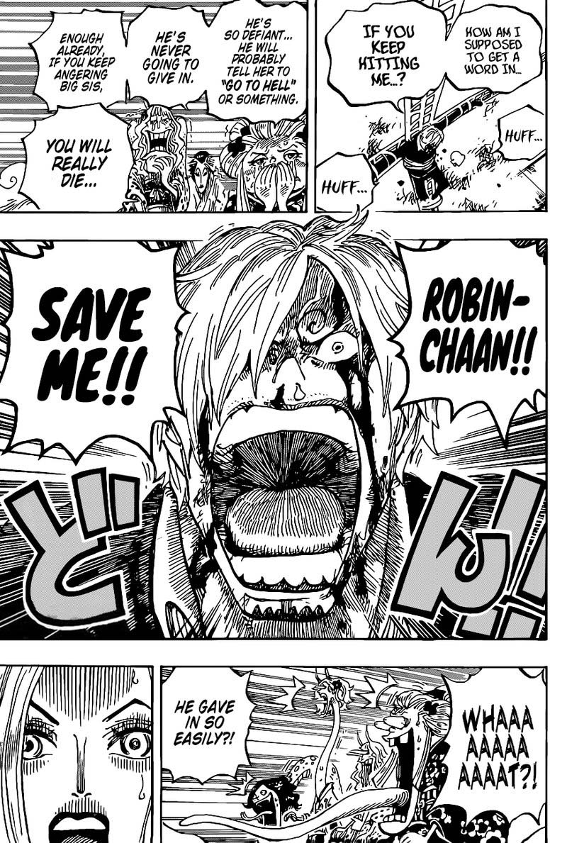 One Piece, Chapter 1005 image 05