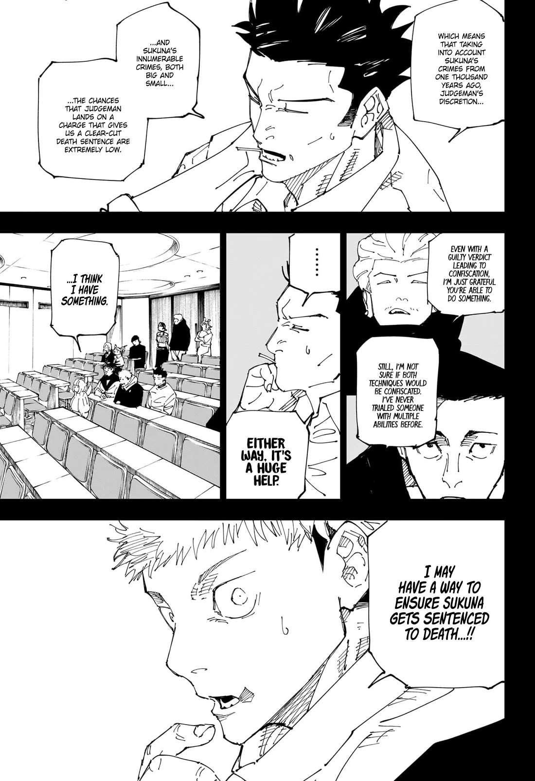 Jujutsu Kaisen, Chapter 244 image 13