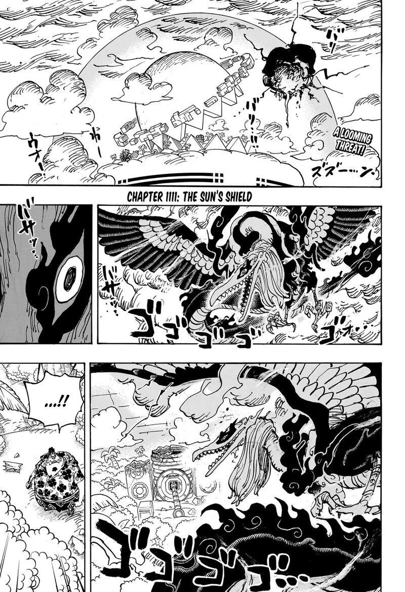 One Piece, Chapter 1111 image 03