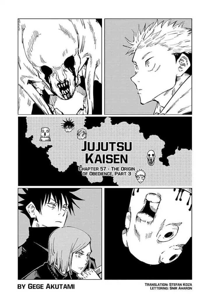 Jujutsu Kaisen, Chapter 57 image 01