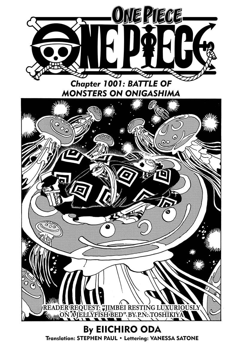 One Piece, Chapter 1001 image 01