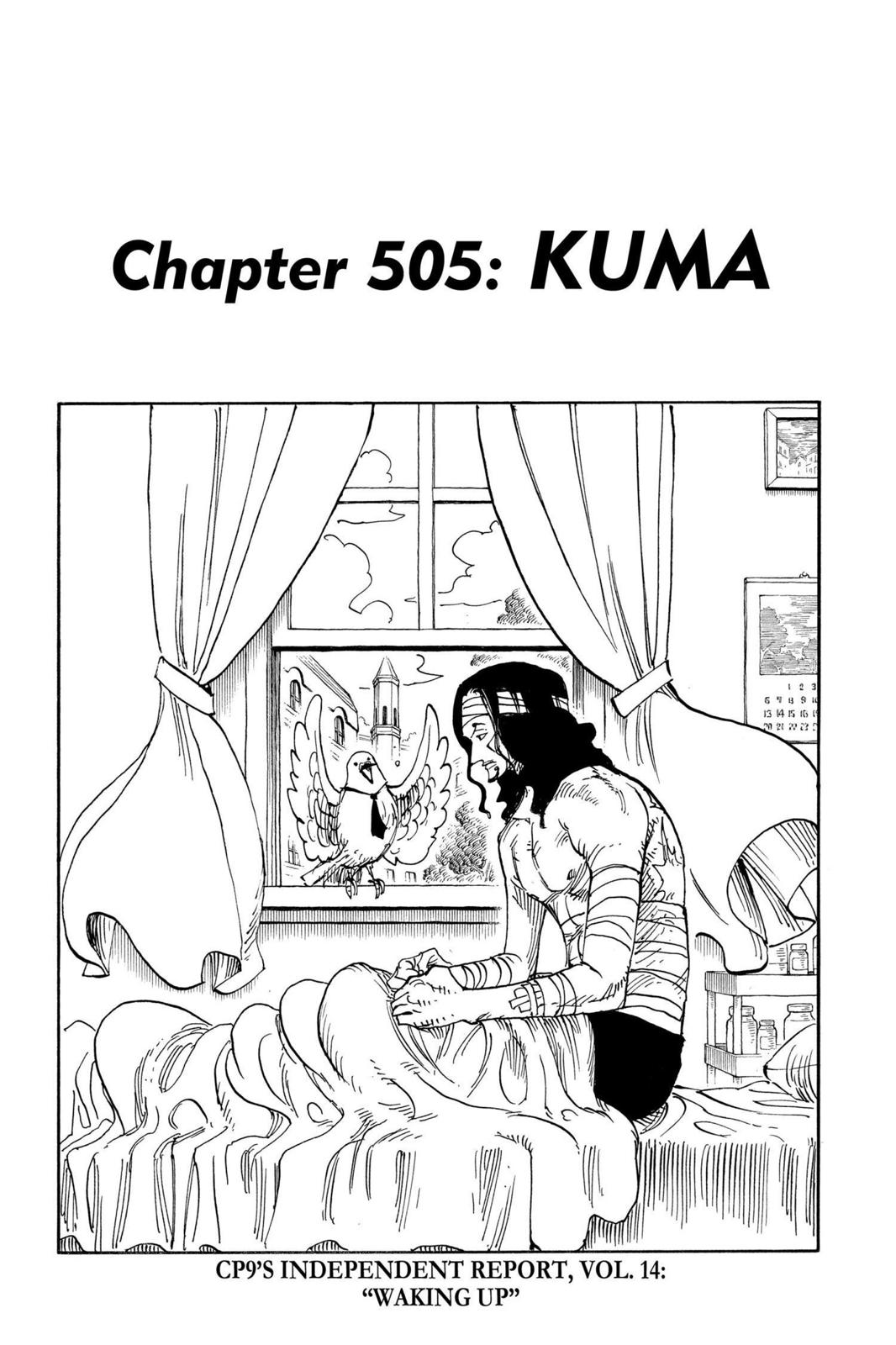 One Piece, Chapter 505 image 01