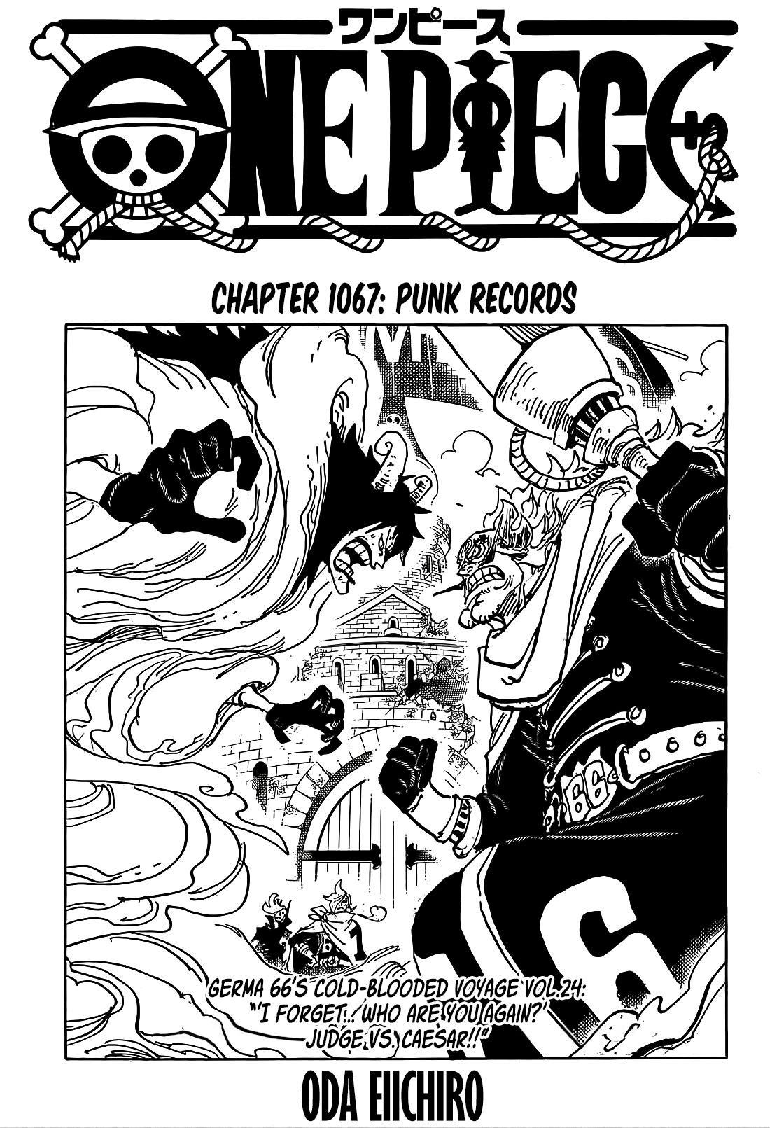 One Piece, Chapter 1067 image 01