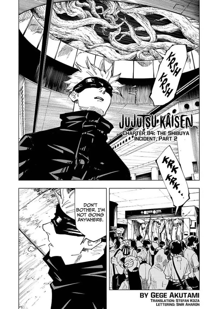 Jujutsu Kaisen, Chapter 84 image 01