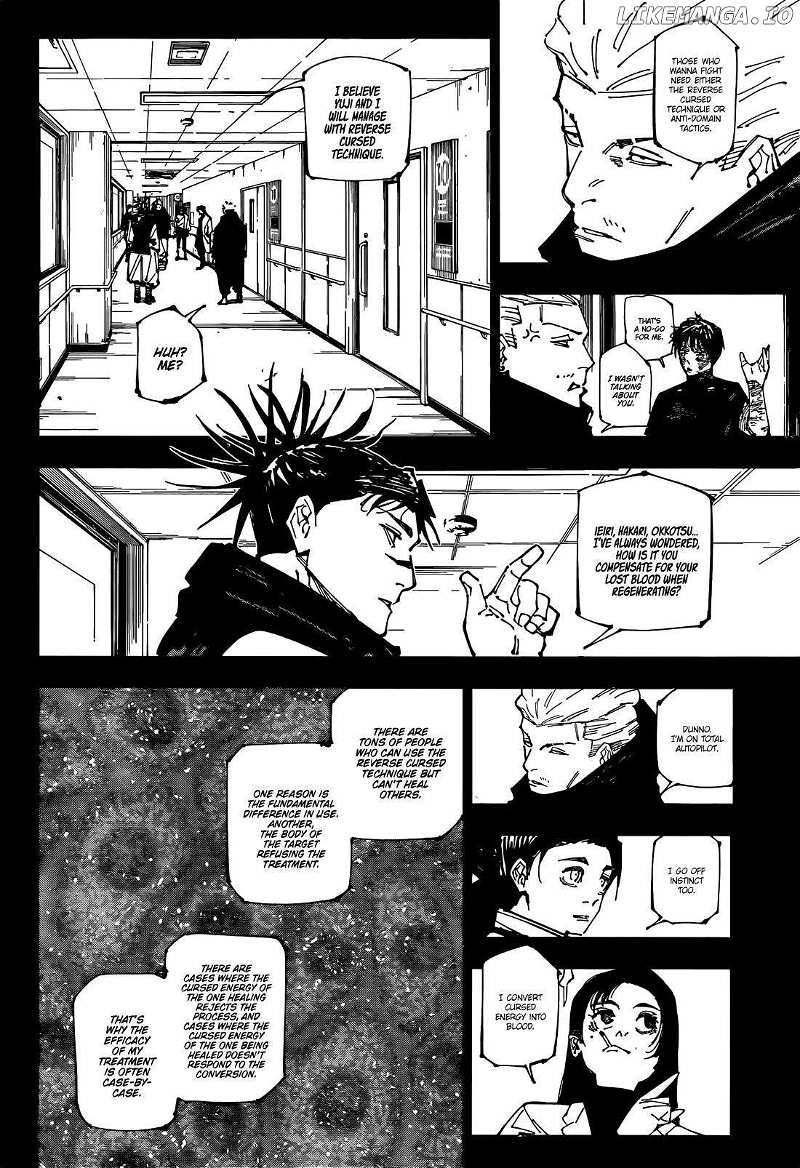 Jujutsu Kaisen, Chapter 258 image 05