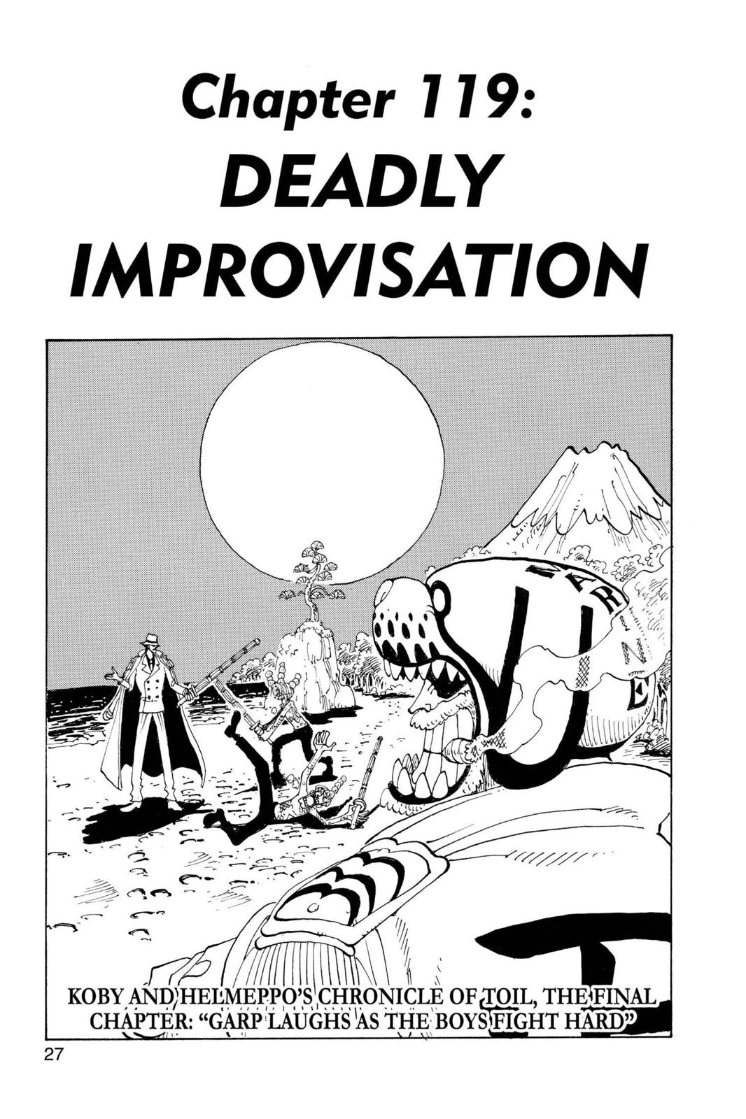 One Piece, Chapter 119 image 01