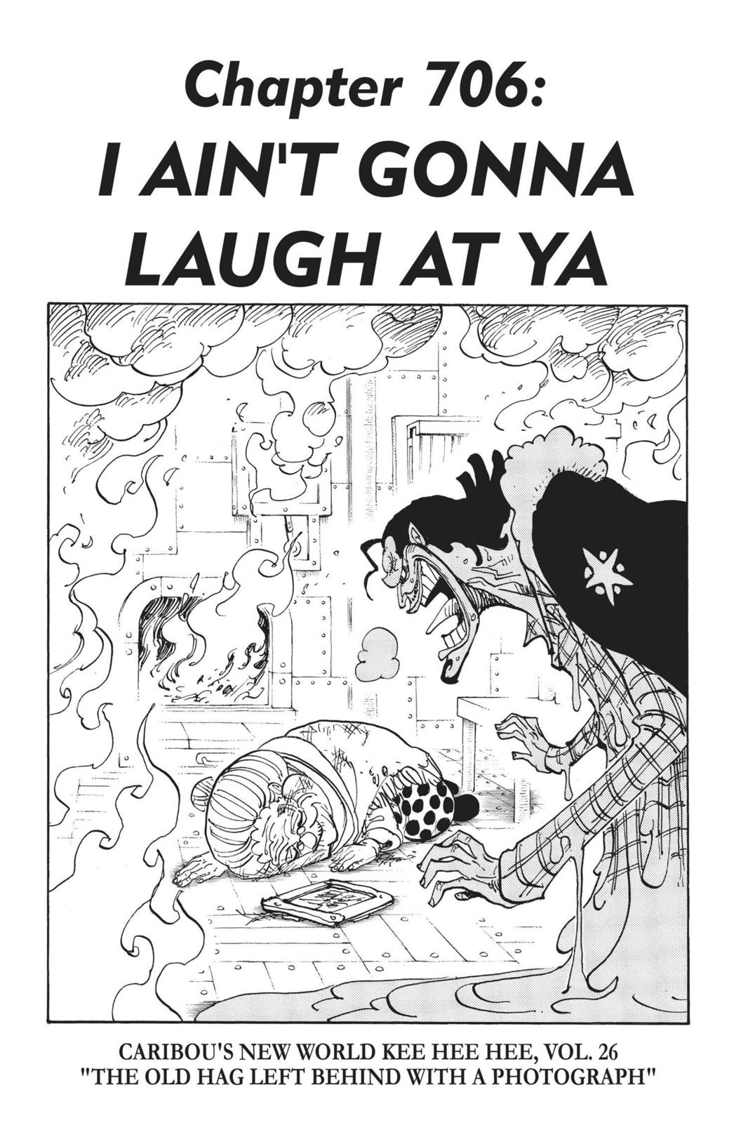 One Piece, Chapter 706 image 01