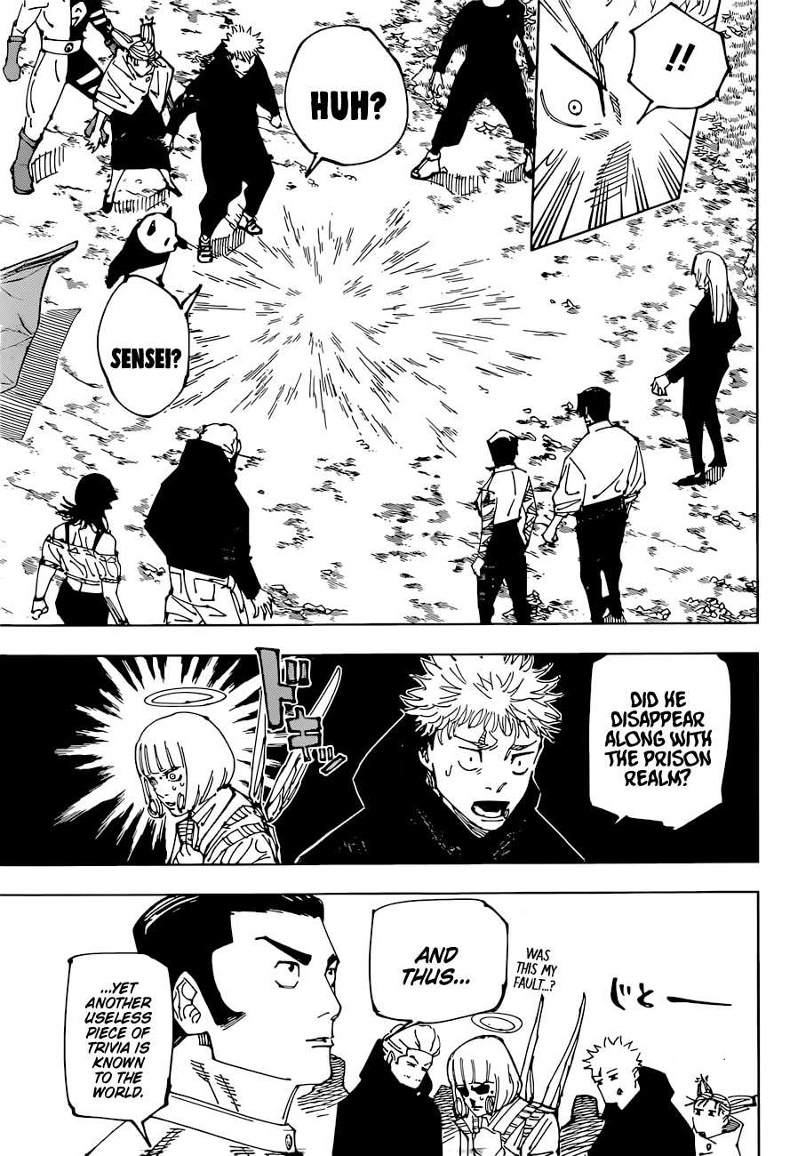 Jujutsu Kaisen, Chapter 221 image 09