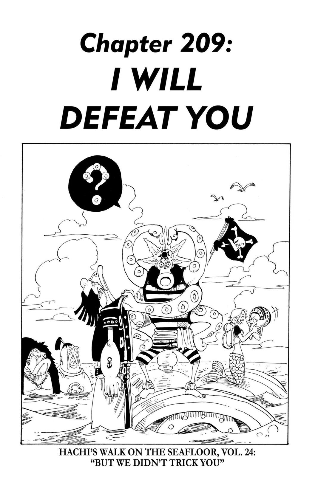 One Piece, Chapter 209 image 01