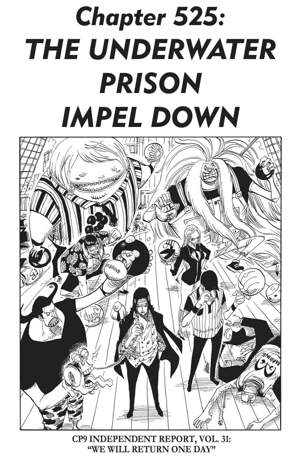 One Piece, Chapter 525 image 01