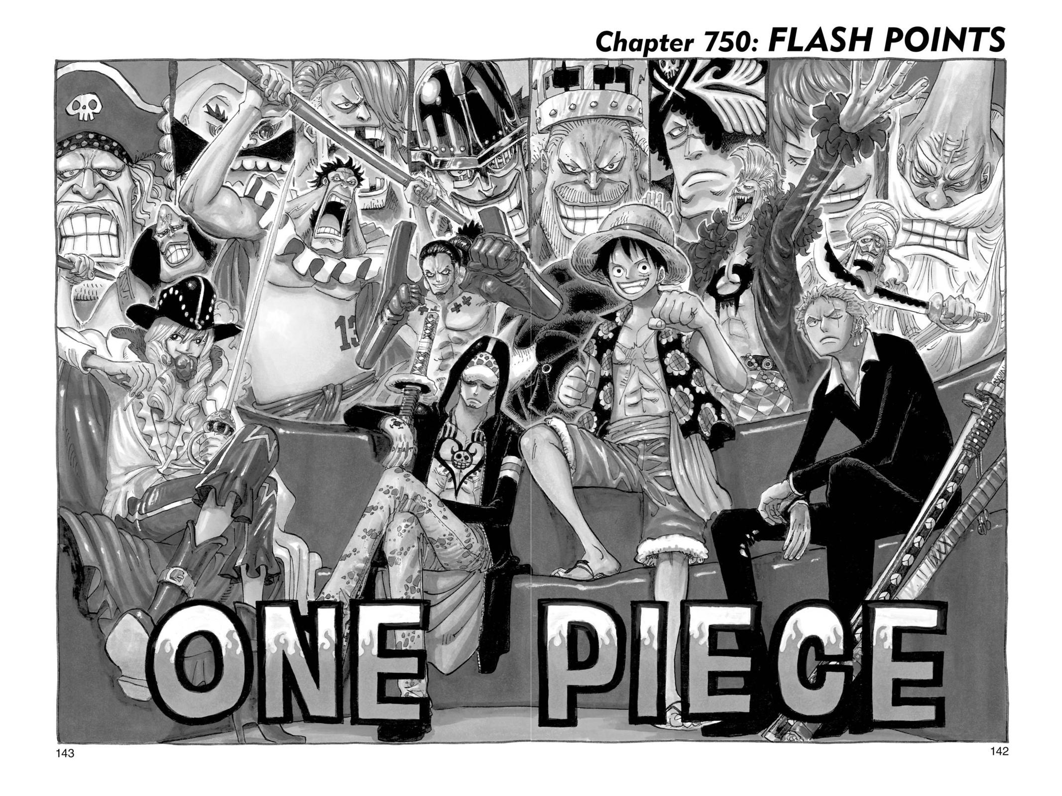One Piece, Chapter 750 image 01