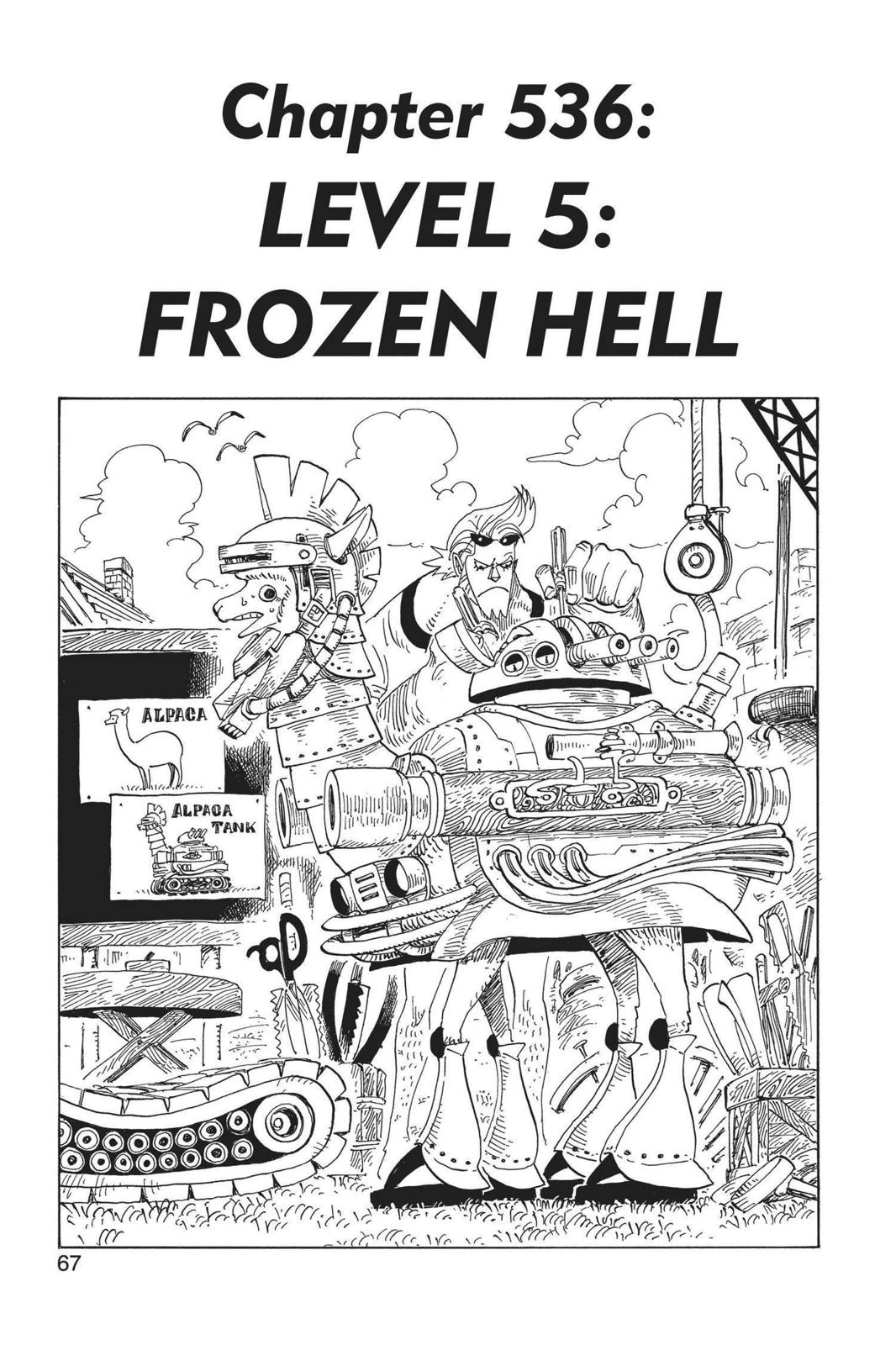 One Piece, Chapter 536 image 01