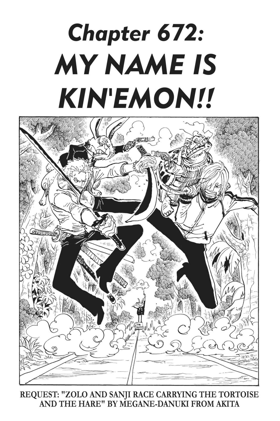 One Piece, Chapter 672 image 01