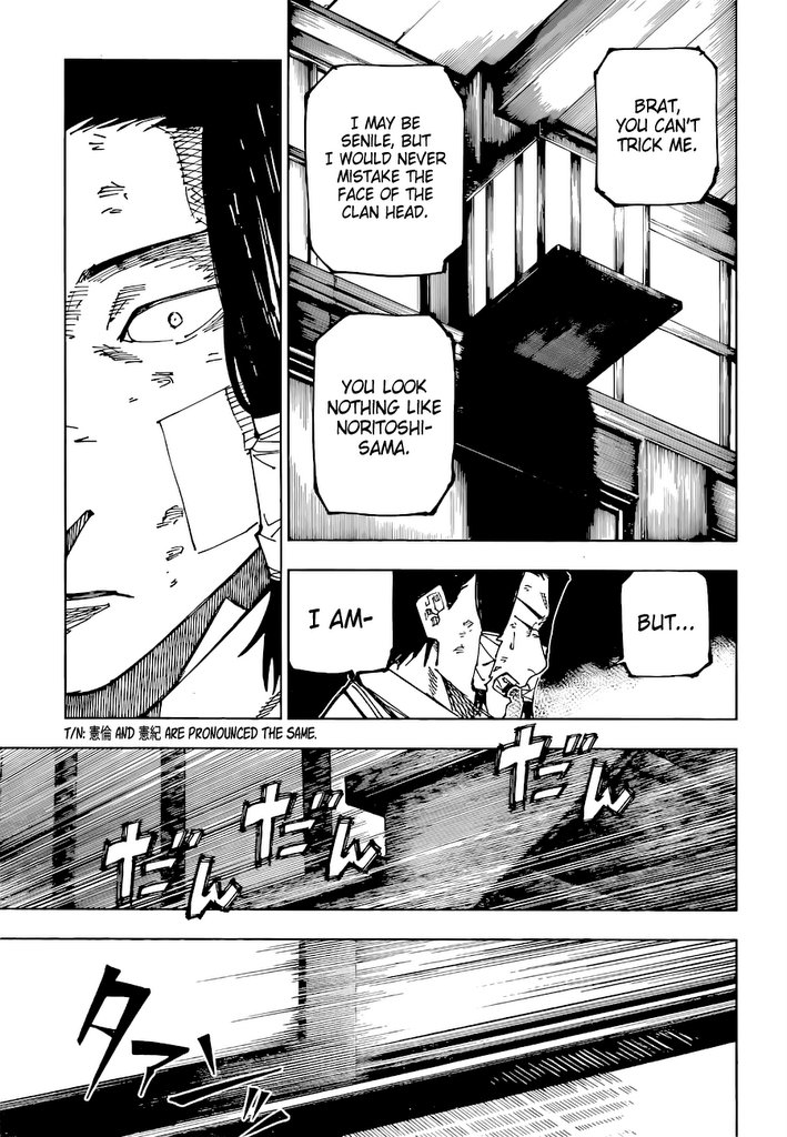 Jujutsu Kaisen, Chapter 191 image 04