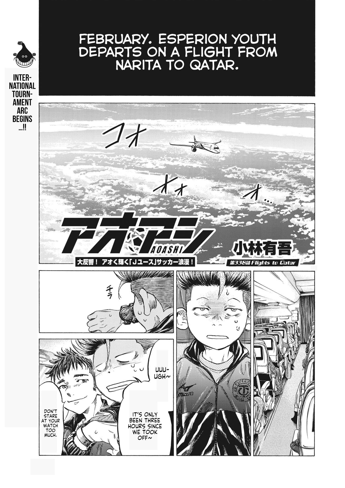 Ao Ashi, Chapter 338 image 02