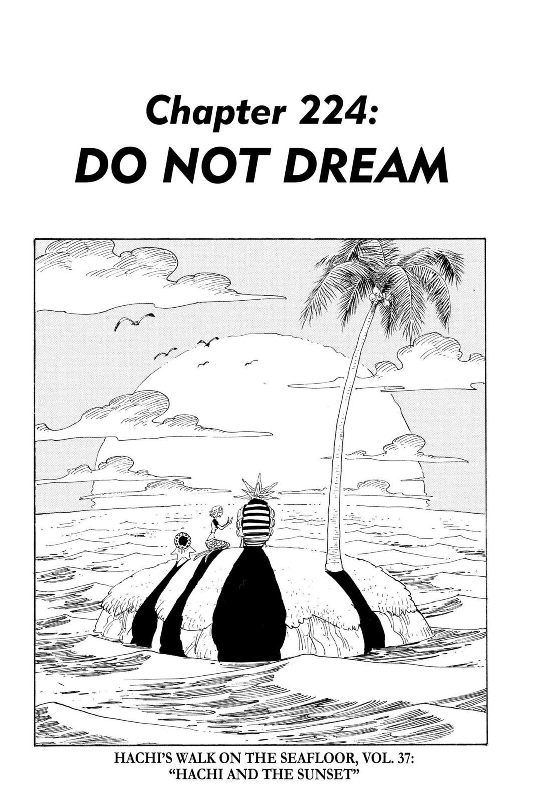 One Piece, Chapter 224 image 01