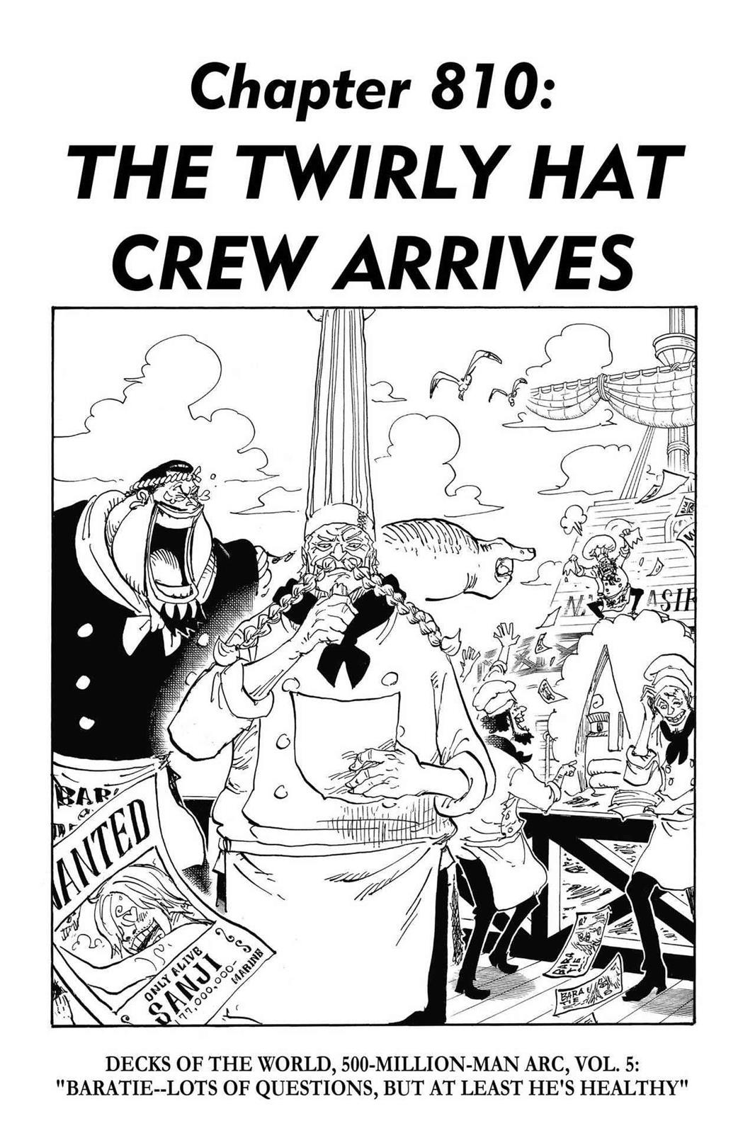 One Piece, Chapter 810 image 01