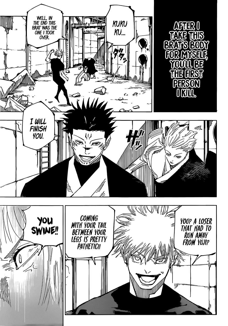 Jujutsu Kaisen, Chapter 221 image 16