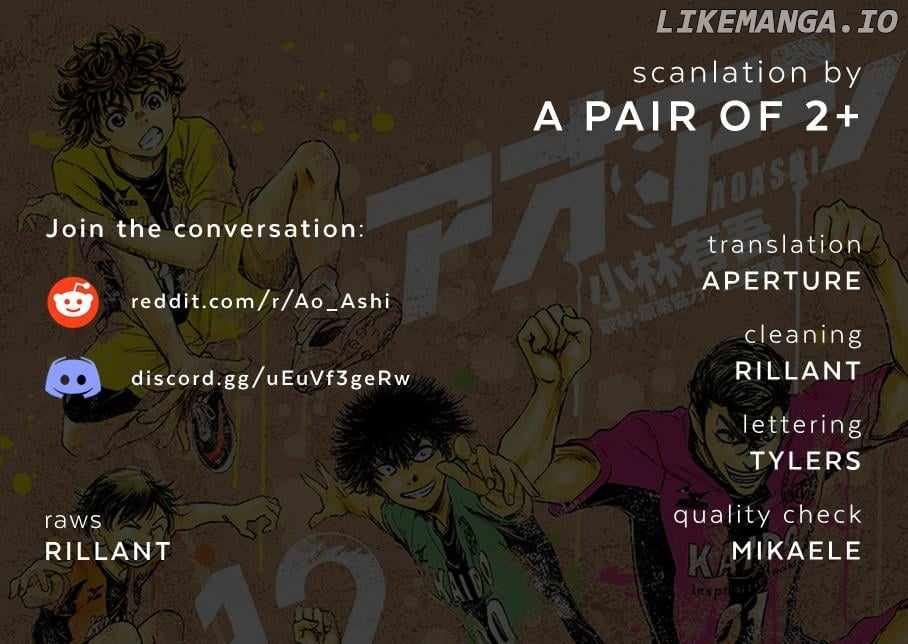 Ao Ashi, Chapter 409 image 01