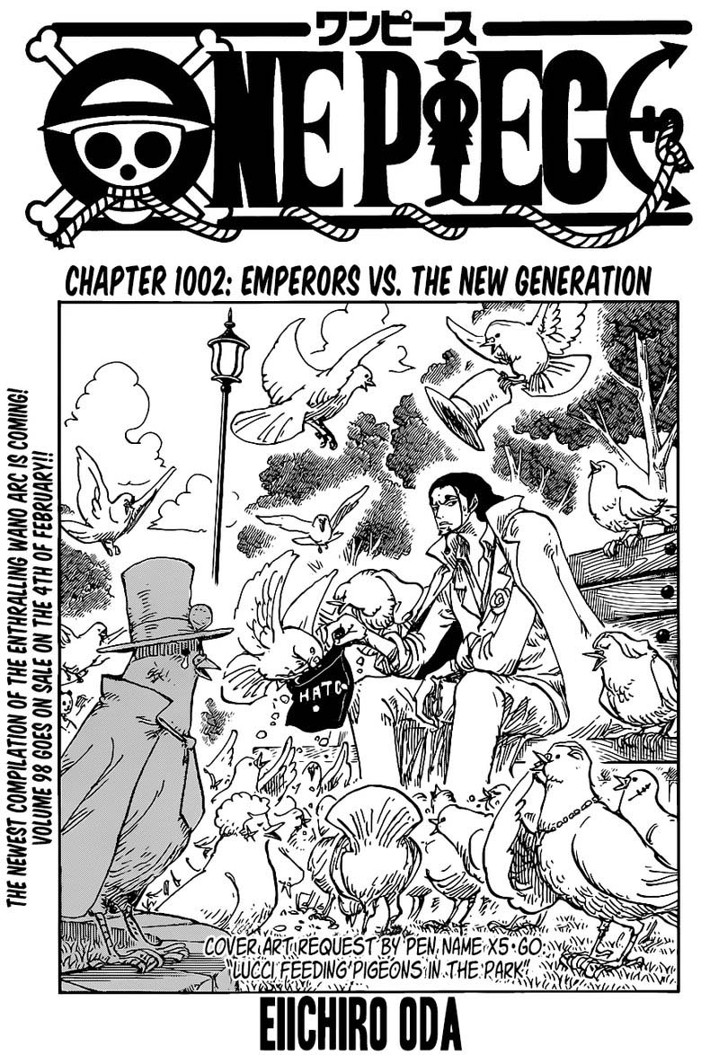 One Piece, Chapter 1002 image 01