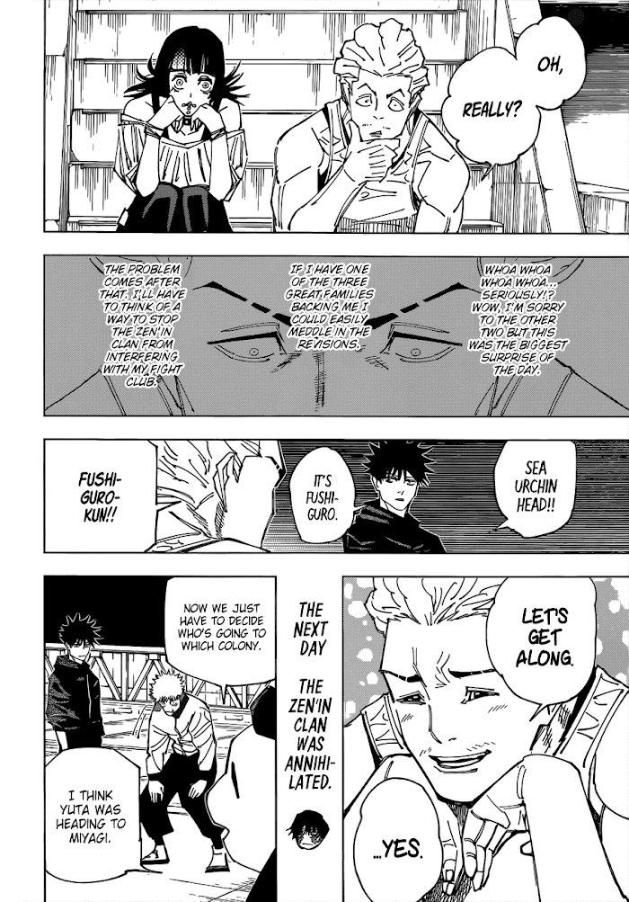 Jujutsu Kaisen, Chapter 158 image 05