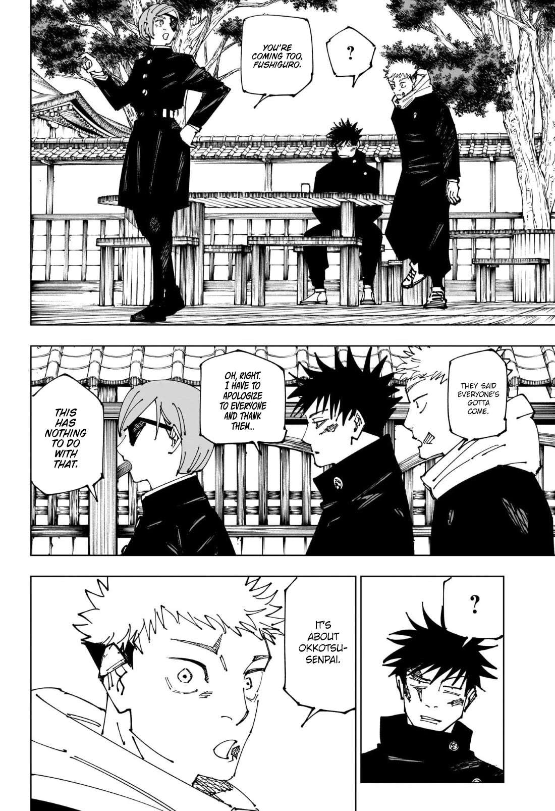 Jujutsu Kaisen, Chapter 268 image 19