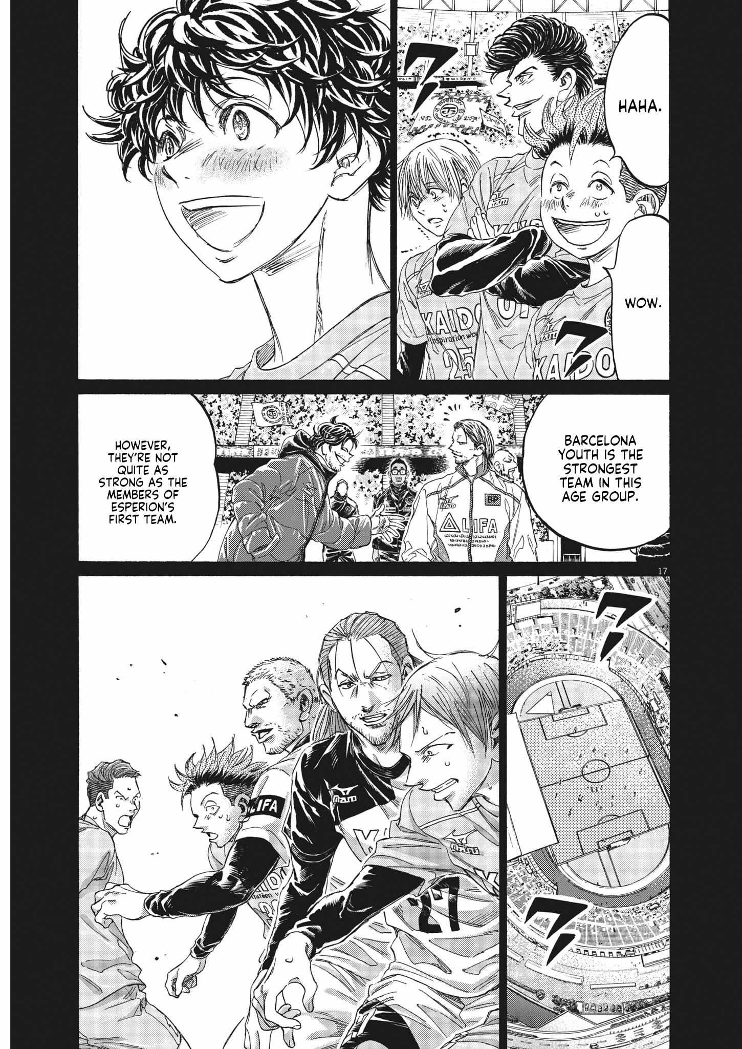 Ao Ashi, Chapter 350 image 17